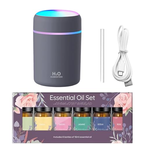 USB Diffuser with 6 Oils