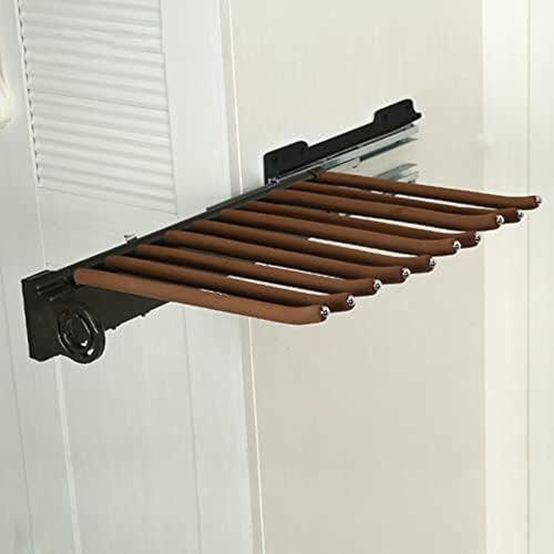 Rack de pantalons extensible et réglable pour garde-robe LWX