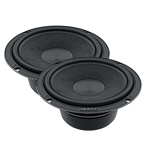 Hertz C 165 L Mitteltöner 165 mm, 240 W Spitzenleistung, 80 W RMS, Presspapiermembran, 4 Ohm Impedanz, 93 dB Wirkungsgrad, Stereo, 2.0 Kanal, Kabelgebunden