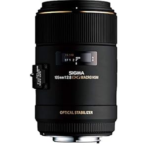 Sigma 105mm F2,8 EX Makro DG OS HSM-Objektiv für Canon EF Objektivbajonett