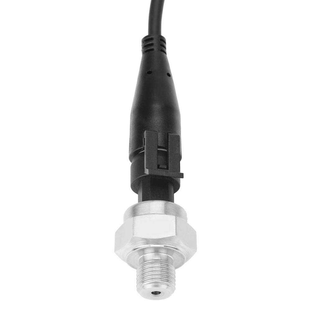 G1/4" Capteur de Transducteur de pression en Acier Inoxydable Entrée 5V Sortie 0,5-4,5 V/0-5 V pour Carburant Gaz Eau (0-200 PSI)