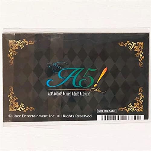 A3冬組雪白東ランダム特典ホスト名刺風カード 雪白東