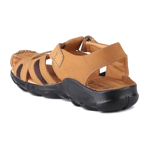 Image of Red Chief Nubuck Leather Casual Slip-On Sandal for Men| RC0317