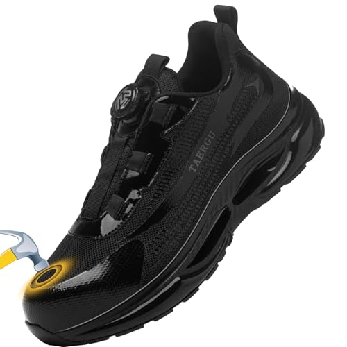 TAERGU Sicherheitsschuhe Herren S1 Arbeitsschuhe mit Stahlkappe Trends...