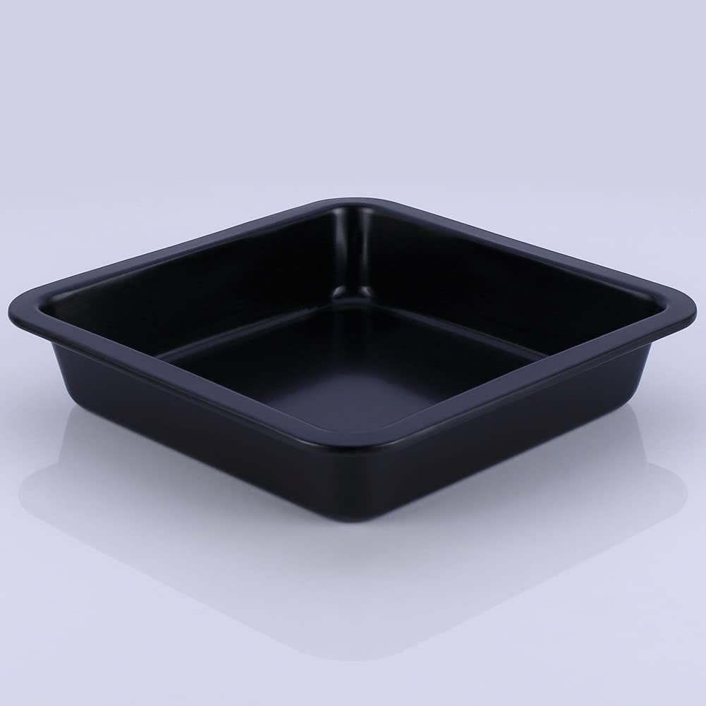 Square Cake Pan Carbon Steel Baking Tray Pie Pizza Bread Bakeware Tools