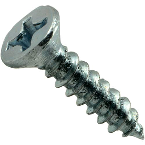 Tornillos para madera Philips Flat Hard-to-Find Fastener 5 x 5/8, paquete de 100 piezas miniatura 1