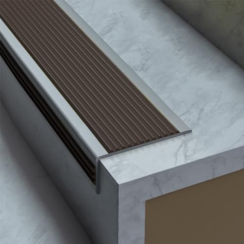 Nez de marche antidérapant en caoutchouc autocollant pour escalier