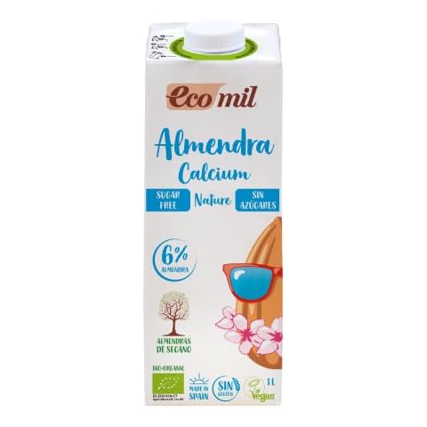 ECOMIL Almond Nature Calcio BIO - Bebida de Almendras con Calcio BIO Cover