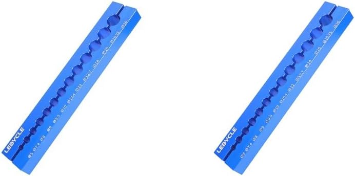 自転車フロントフォークハブクランプリアショック固定具多機能頑丈バイスジョー32〜45の青, 32から45