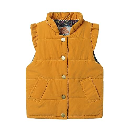 Mud Kingdom Little Girls Vests Outerwear Lightweight Cute Floral