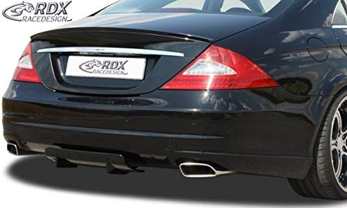 RDX Racedesign Faldón trasero 'Diffusor U-Diff' compatible con Mercedes Clase CLS C219 2004-2010 (PU)