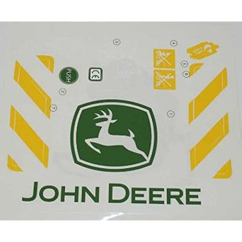 John Deere Aufkleber rollyTrac Sweeper Cover