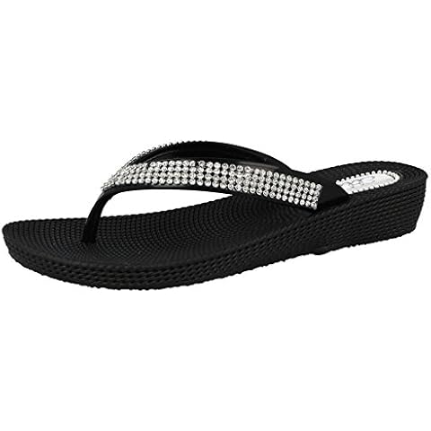 ella Diamante Toe Post Flat Sandals Cover