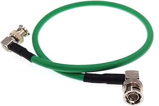 MCCAMSTORE SDI Cable BNC Cable 6G/12G (Canare LV-61S), HD-SDI/ 12G-SDI/4K/8K, Coaxial SDI Video Cable Precision Video Cable, 75 ohm SDI in/SDI Out (Green,80cm)