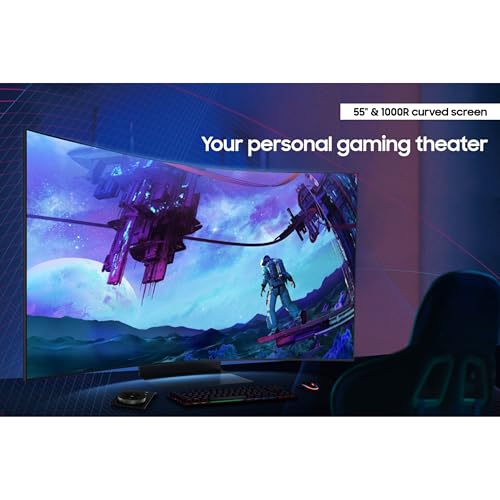 Samsung Odyssey Ark 55" 4K 165Hz Curved Monitor