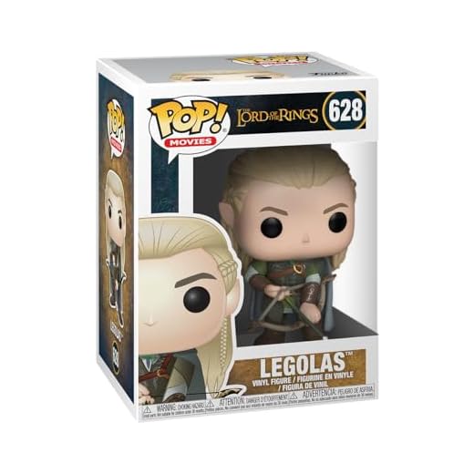 Funko Pop! Vinyl: Lord Of The Rings/Hobbit: Legolas - el Señor de los Anillos - Figura de Vinilo Coleccionable - Idea de Regalo- Mercancia Oficial - Juguetes para Niños y Adultos - Movies Fans