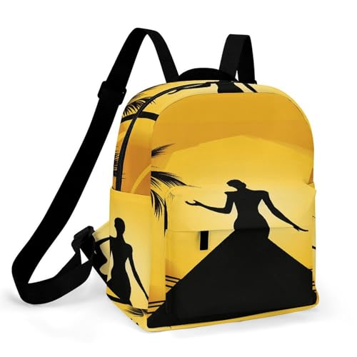 Mochila para mujer de tela Oxford impermeable bolsa de laptop y negocios informal