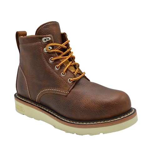 Apache Work Short Boot For Men Signature Edition Mastercrafted - Full Grain Leather, Ultra Lightweight - Ultra Comfort
