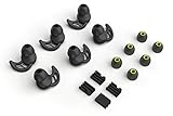 Replacement Silicone Earbuds Tips 3 Pairs, Size S, for Phaiser BHS-730 and Other in Ear Headphones Earphones S