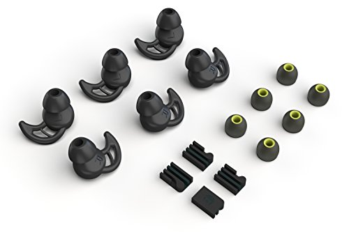Replacement Silicone Earbuds Tips 3 Pairs, Size S, for Phaiser BHS-730 and Other in Ear Headphones Earphones S