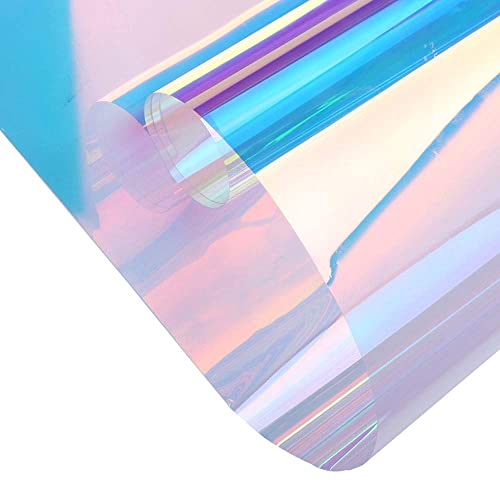 Película de Vinilo Autoadhesiva Holográfica Iridiscente 54"x10ft miniatura 2