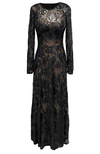 Dress the Population Women's Ava Fit and Flare Maxi Dress2