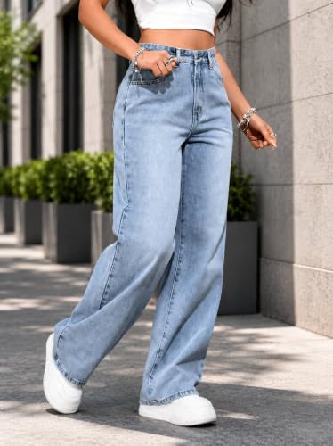 Image of RAGZO Women's Relaxed Fit High Rise Jeans || Woman Jean's || Women Baggy Jeans || Loose Fit Jean's for Womens