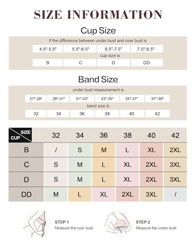 Women Wireless Bras Comfortable Seamless Bra No Underwire Supportive Full Coverage Bra V Neck Push Up Bralettes - Image 7