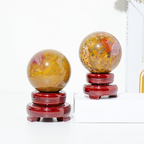 Boule décorative en cristal naturel pour dynamiser un salon terne - 6