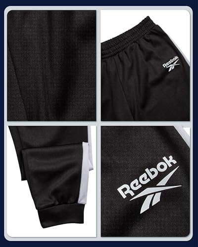 Reebok Boys Sweatpants - Active Performance Tricot Boys Joggers Athletic Pants with Elastic Waistband (Sizes Run Small)3