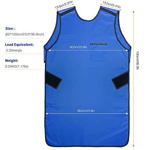 Faruijie FANGFUSHEYI0.35 0.35Mmpb X-Ray Protective Lead Apron Shield Clothes Dental Lab Apron… thumb #6