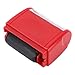 Hilitand ID Protector Ink Roller Stamp, Portable Confidential Security Roller with Ergonomic Design Refillable Ink Cartridges for Bank Statements Invoices Documents