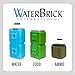 WaterBrick International WaterBrick Water Storage Containers for Emergency Water Storage | 4-Pack of Stackable 3.5 Gallon Water Container Bricks | Food-Grade HDPE Plastic | BPA-Free | STD Blue