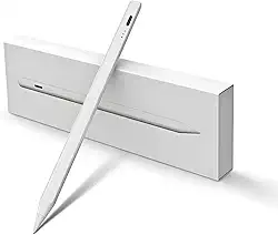 Caneta Digital Touch com Ponta Magnética Elétrica Alta Precisão Carregamento USB C para Escrita Desenho Assinatura Digital e Uso Profissional - TDEVC