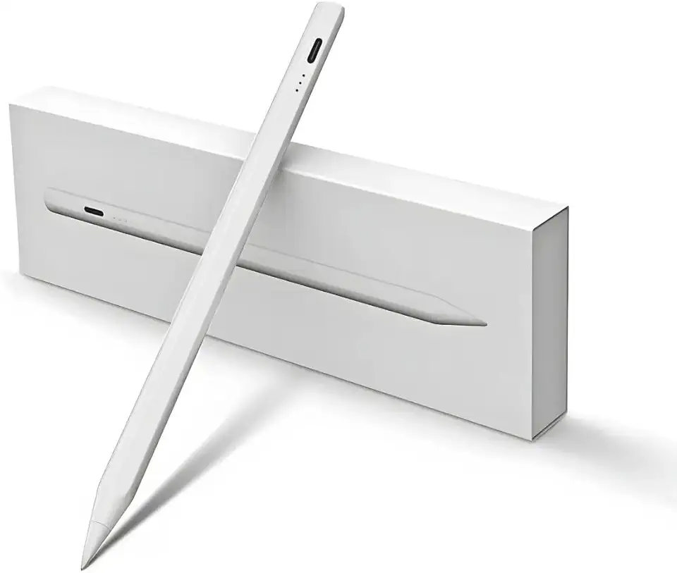 Caneta Digital Touch com Ponta Magnética Elétrica Alta Precisão Carregamento USB C para Escrita Desenho Assinatura Digital e Uso Profissional - TDEVC