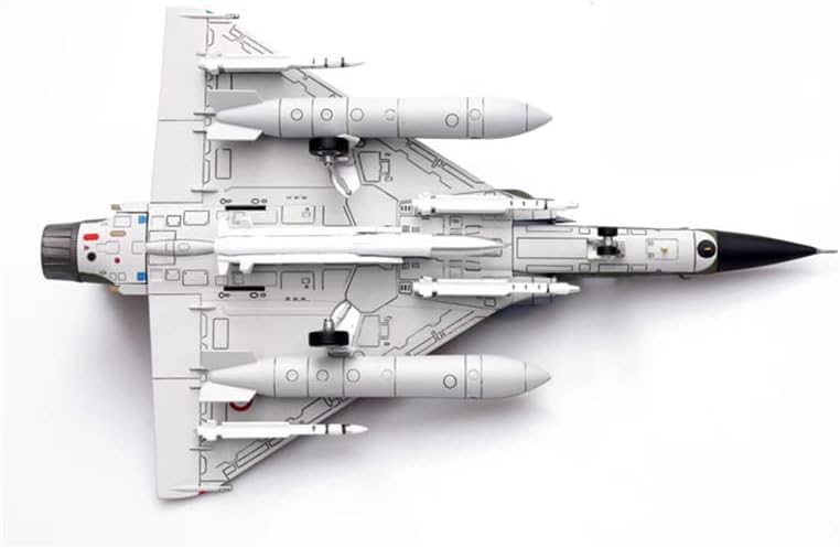 Miniatura 9 de PANZERKAMPF - Aeronave de la Fuerza Aérea Francesa Mirage 2000N Fighter 3214-BB 172 DIECAST Modelo preconstruido