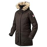 Öl- und wasserabweisend. Herren-Pelerine „Luhkka“ von Fjällräven, mit Kapuze Gr. XL, Black Brown (291)