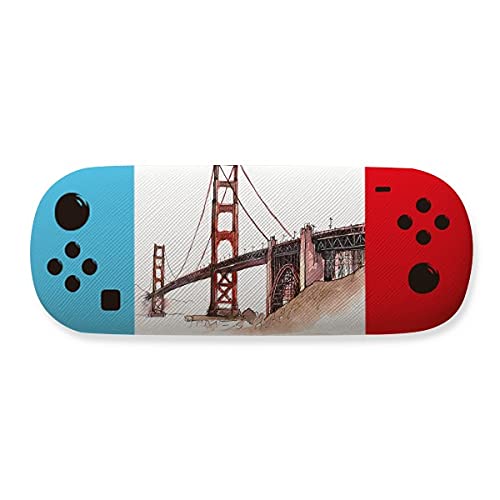 Étui lunettes de jeu créatif Golden Gate boîtier rigide USA