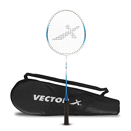 Vector X VXB-80 Aluminum Head Steel Shaft Light Weight Badminton Racquets