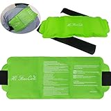Pain Relief Flexible Ice Pack for Injuries Hot & Cold Therapy Reusable Gel Pack/Heat Wrap - Great for Back, Waist, Shoulder, Neck, Ankle, Knee and Hip (Type3)
