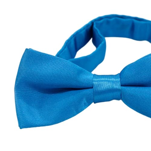 Adjustable Bow Ties Pre Tied Bow Tie Fashion Boys Neck Bowties s Bow Tie for Prom Banquet Stage Performance Formal Party, Light Blue3