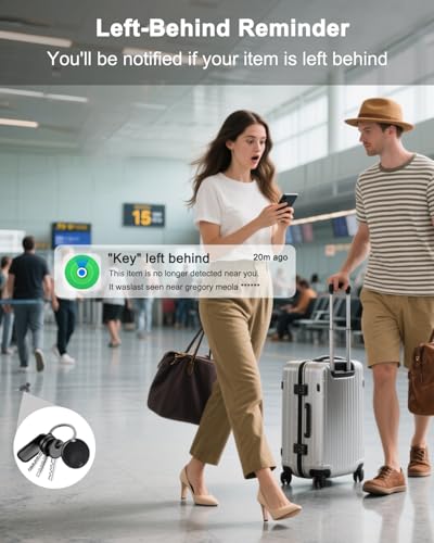 Air Tracker Tags-2 Pack - for iOS Only - Bluetooth Keys Finder Luggage Tracker Compatible - image 7