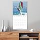 Planche à voile: Eau, écume et vagues (Calendrier mural carré 2026 30 x 60 cm (ouvert)) Calendrier double avec une page pour vos prises de notes