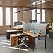 Desk Divider for Students and Desk Privacy Panel. Office Partitions and Ideal Cubicle Light Shield. Frosted Acrylic Clamp-on Desk Partition - 60” W x 22”H Divider