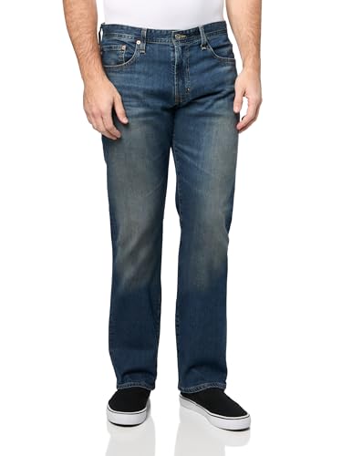 Image of AG Adriano Goldschmied Men's Protégé Classic Straight Jean, Scorpion, 30W x 34L