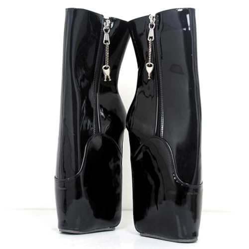 High heels 18cm Ballet Boots High Heeled Boots Zip