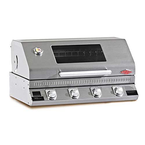  IL BRACERE Barbecue ad Incasso Modello Corpo Discovery 1100S Inox PRO - 4 fuochi, Funziona a Gas METANO