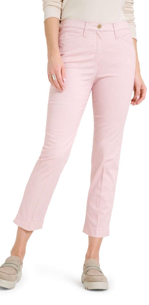 RAPHAELA Lorella Fine Minimal Print Pantaloni Eleganti da Uomo Donna