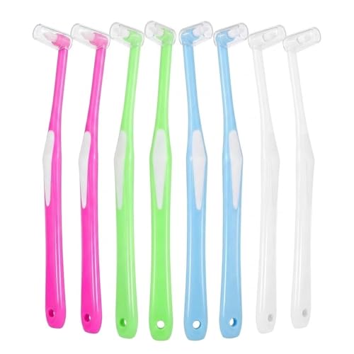 8 Pack Interspace Toothbrush Single Tuft for Braces