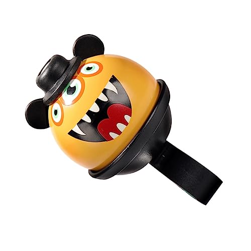 MUELODSIC Cartoon Pattern Bicycle Durable Lightweight Horn for Boys Crisp Sound for Cycling Accessories Fit for Bikes Fun Creative Design